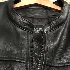 Wilson's cycle leather jacket clearance