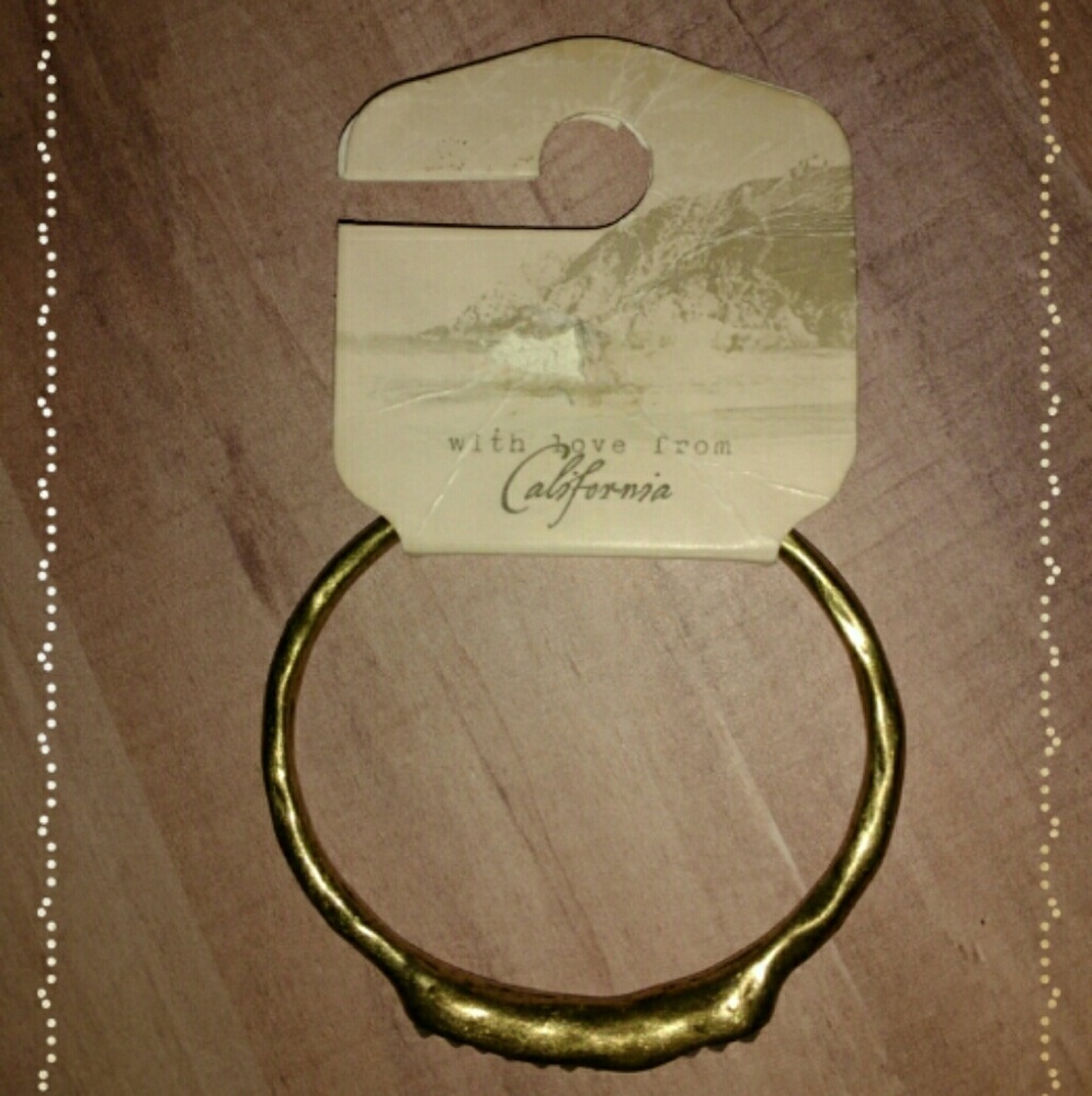 • HP {WLFCA} Antique Metal Clear Blue Bracelet - Picture 5 of 6