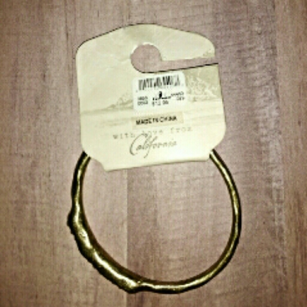 • HP {WLFCA} Antique Metal Clear Blue Bracelet - Picture 6 of 6