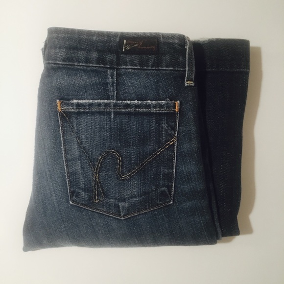 Citizens of Humanity Denim - Citizens of Humanity Low-Waist Full-Leg Faye #003