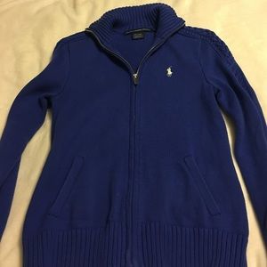 Ralph Lauren Sport Full Zip Sweater