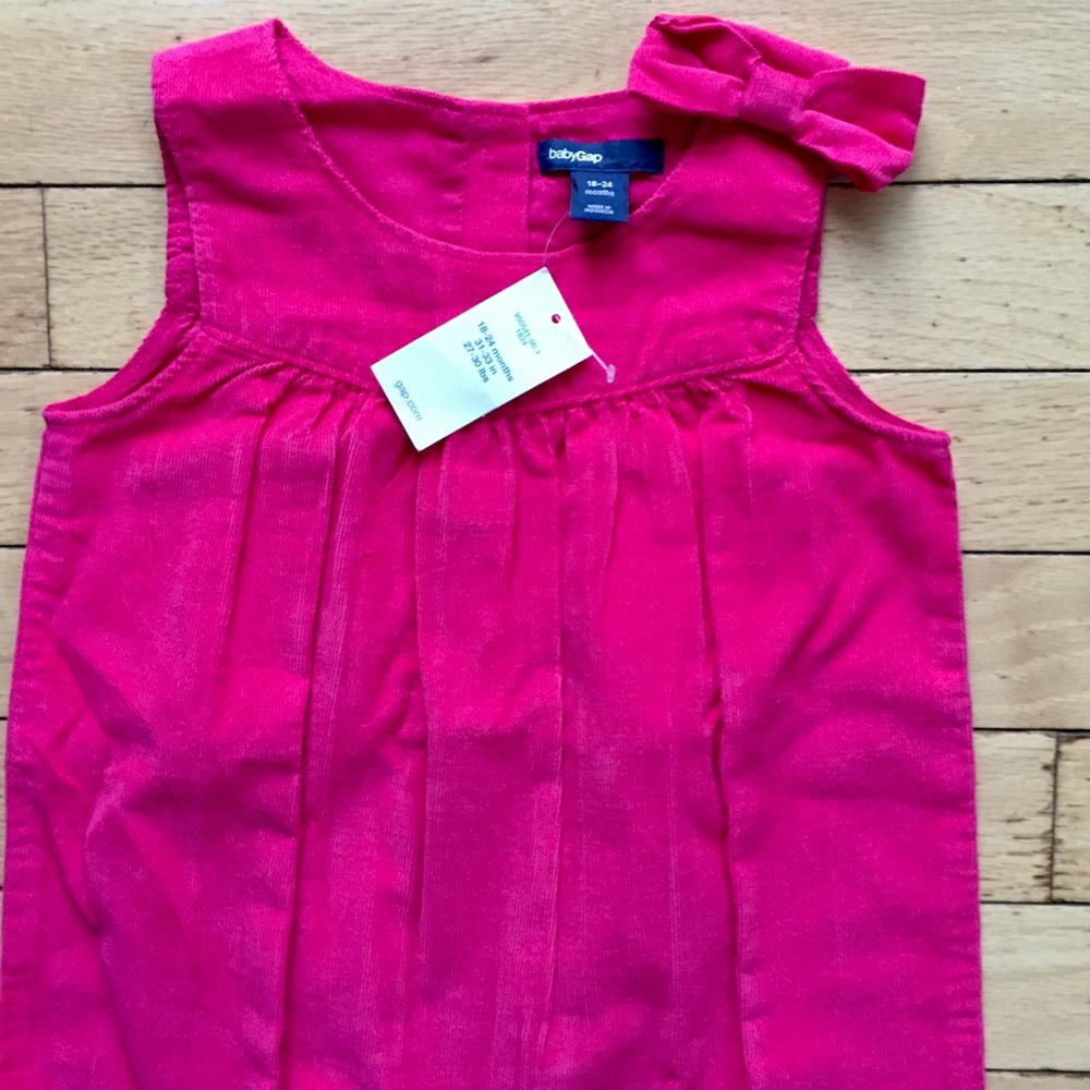 Cord bow one piece 💗