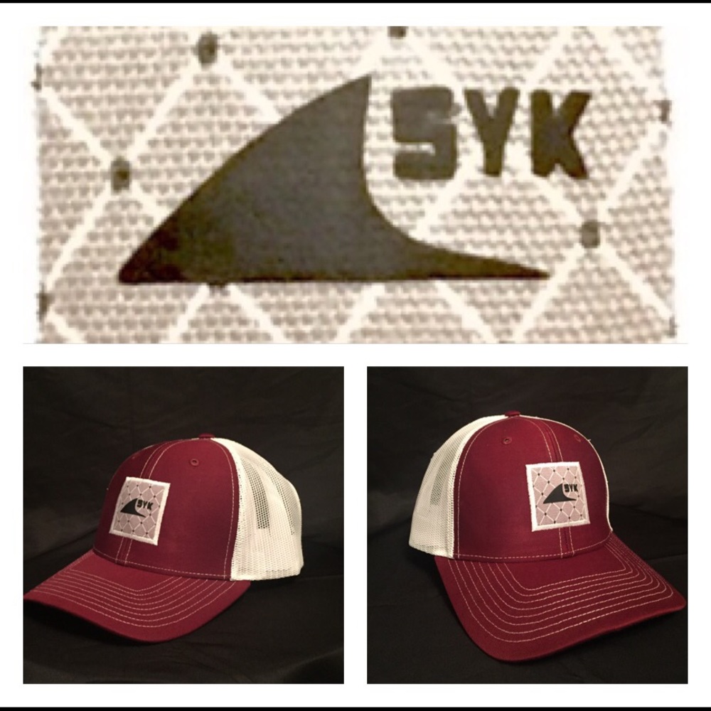 Syk {sick} maroon cap