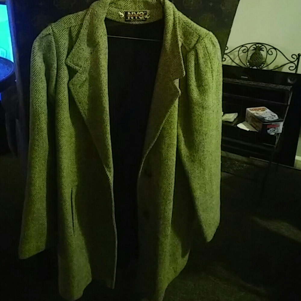 NYG Tweed Gray & Cream Jacket