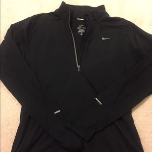 Women's dri-fit Nike element running half zip