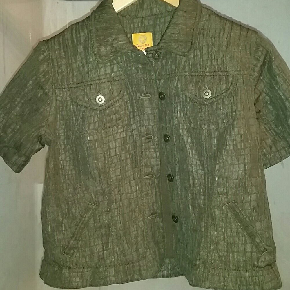 Green Shimmer Jacket