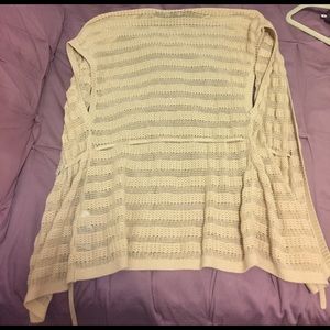 Tommy Hilfiger Women's short sleeve sweater wrap