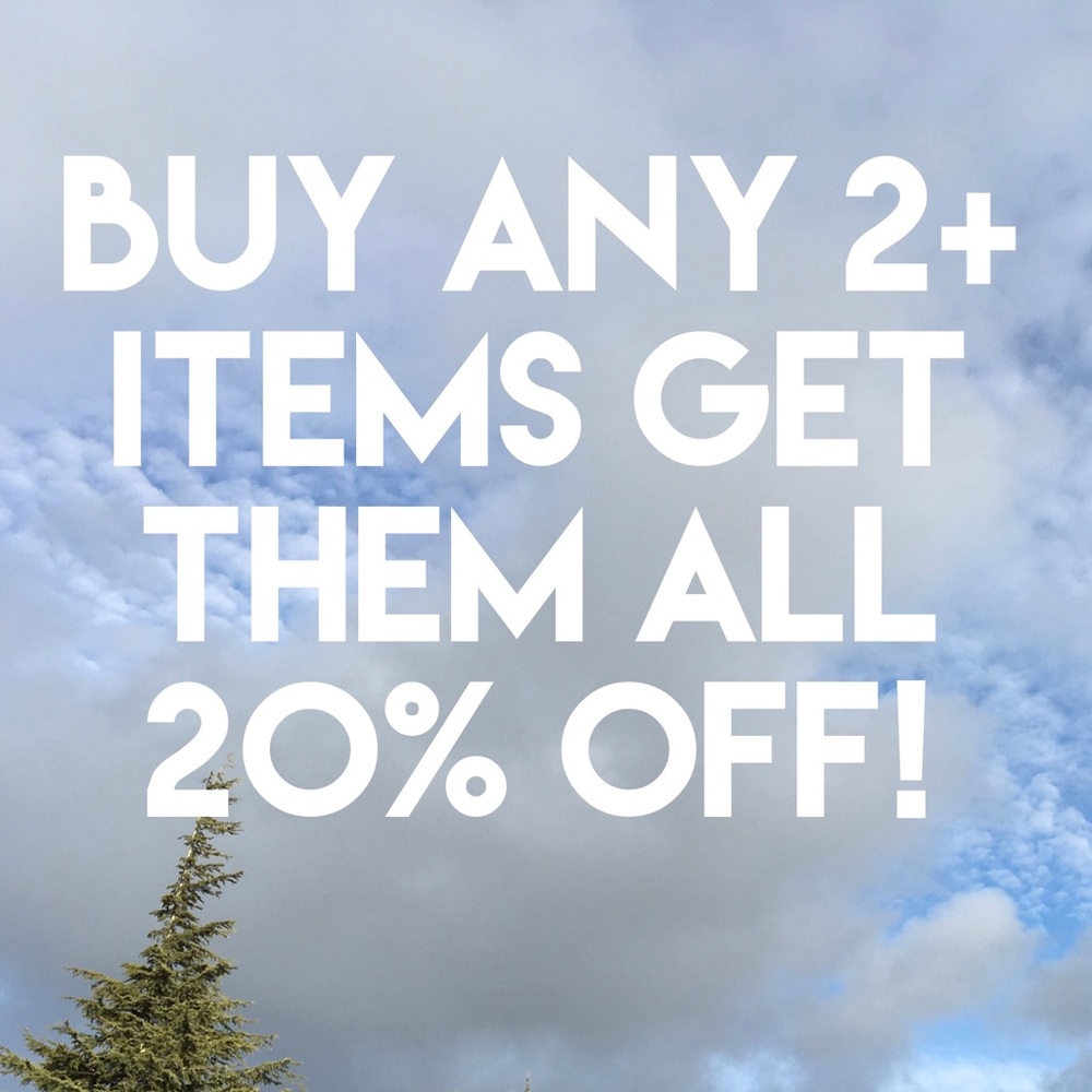 2 items, 20% off