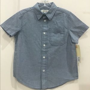 Toddler Chambray Button Up (for boys)