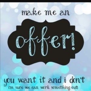 Open to offers!