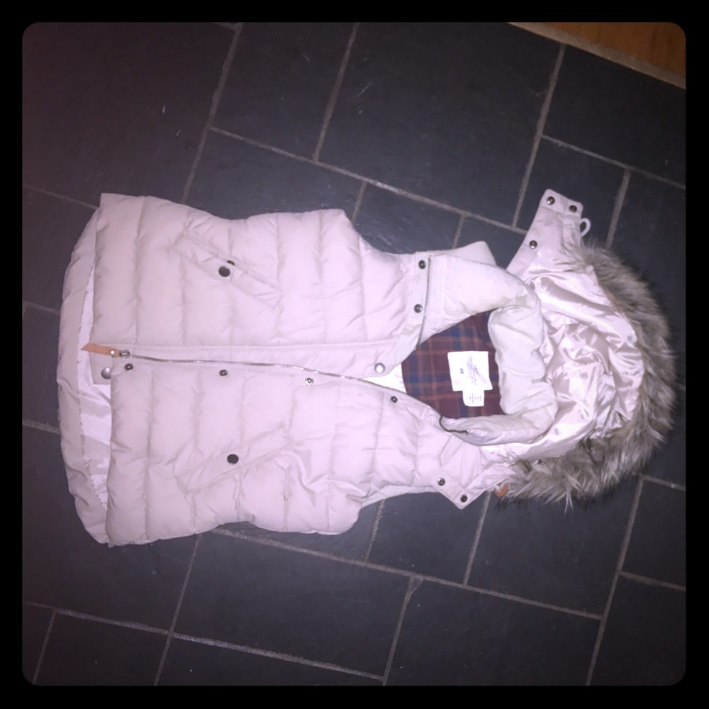 H&M Cream Puff Vest!