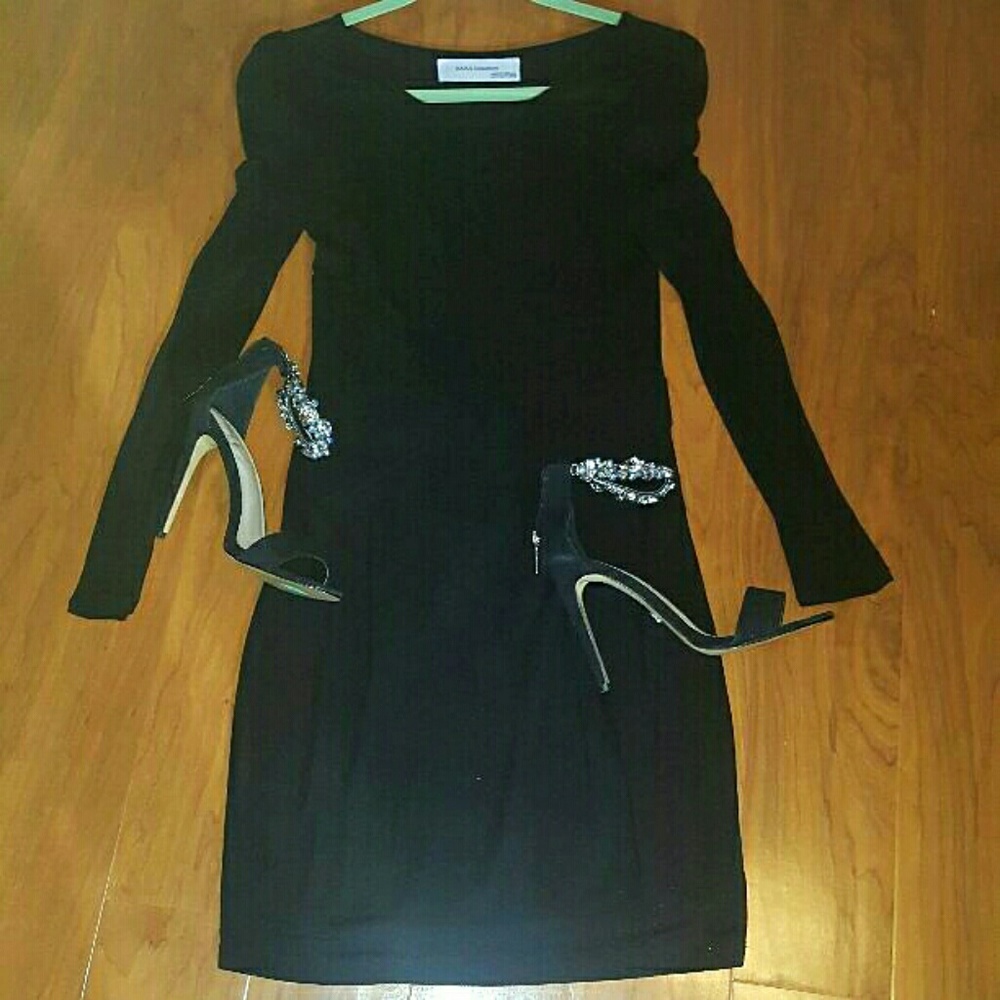 Zara Pretty Black Dress