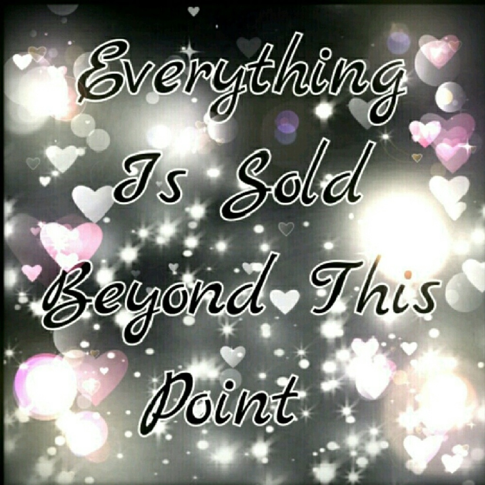 *sold beyond this point*