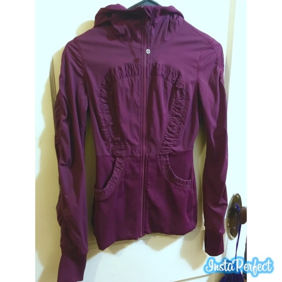 lululemon athletica Jackets & Blazers - Dance Studio Jacket Plum Reversible 4
