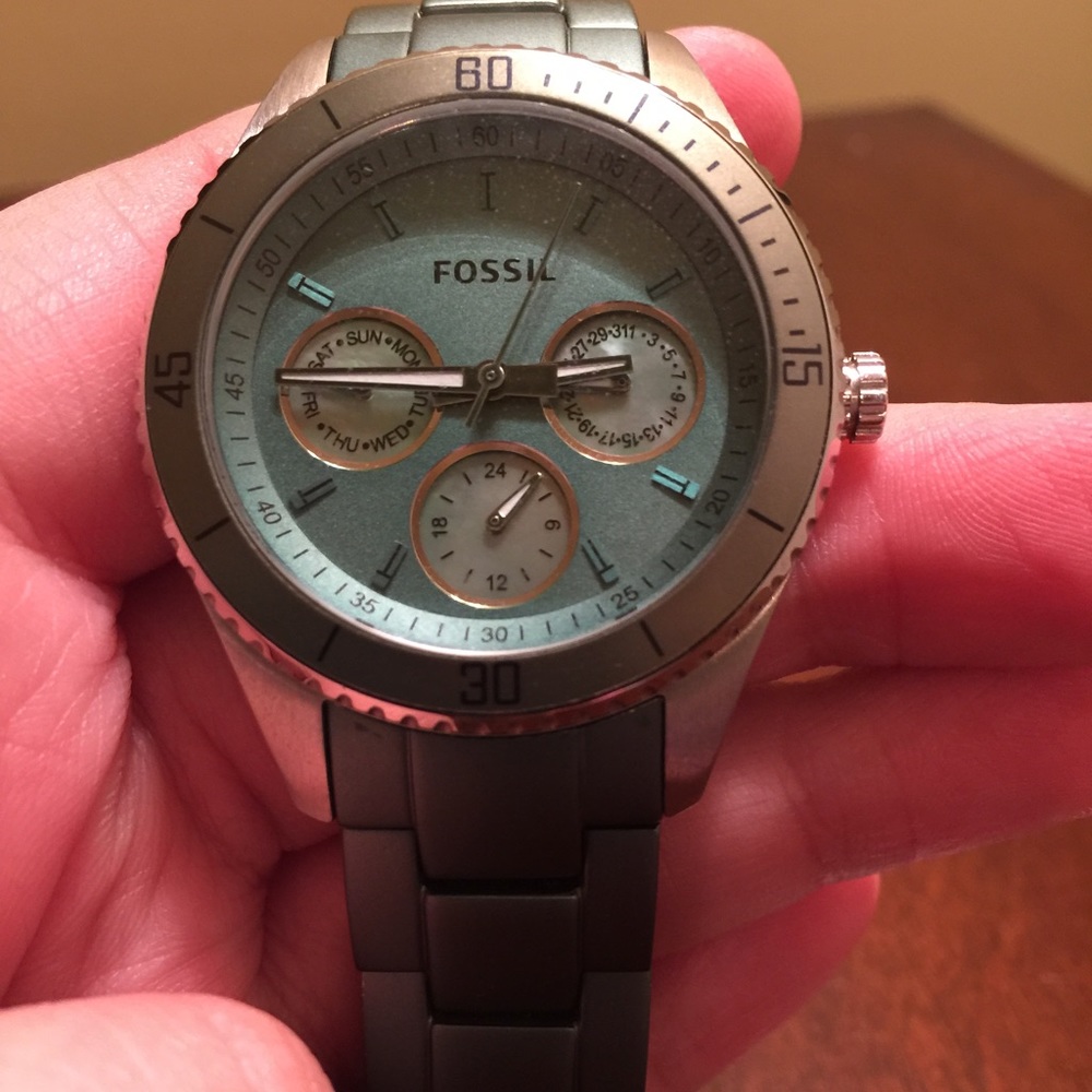 Stainless Steel Fossil Watch