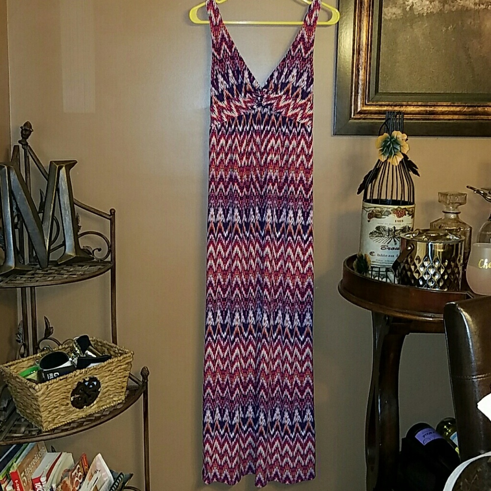 *SOLD* Purple pink maxi dress