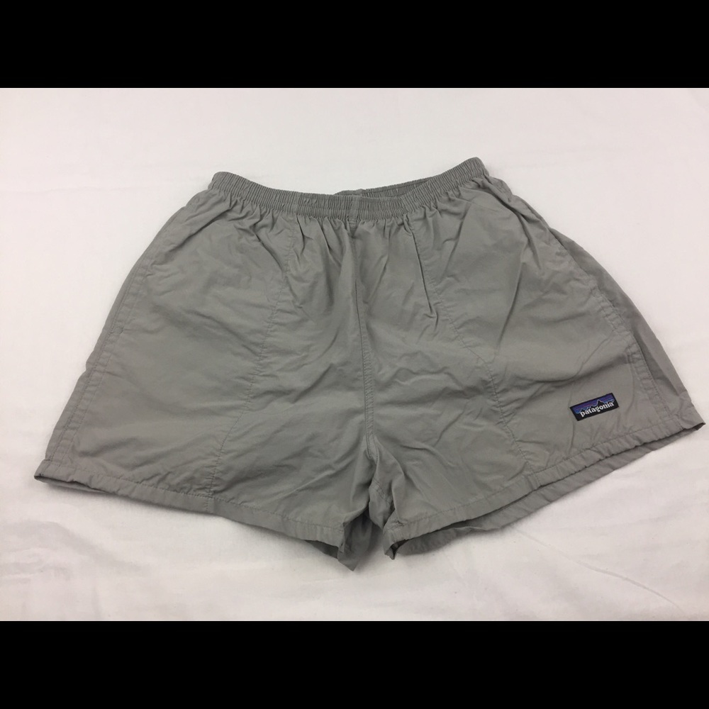 Patagonia Vintage Men's Gray Baggies Shorts Sz M