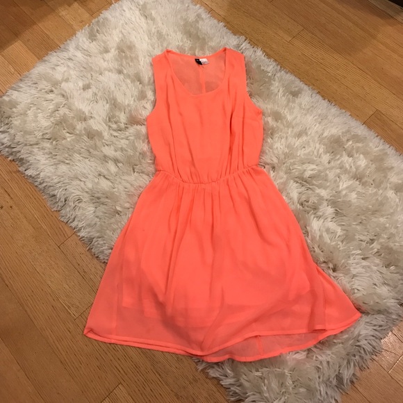 H&M Dresses & Skirts - H&M Divide neon dress