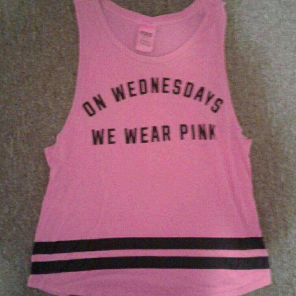 Pink tank top