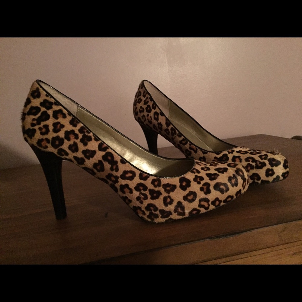 Animal print shoes