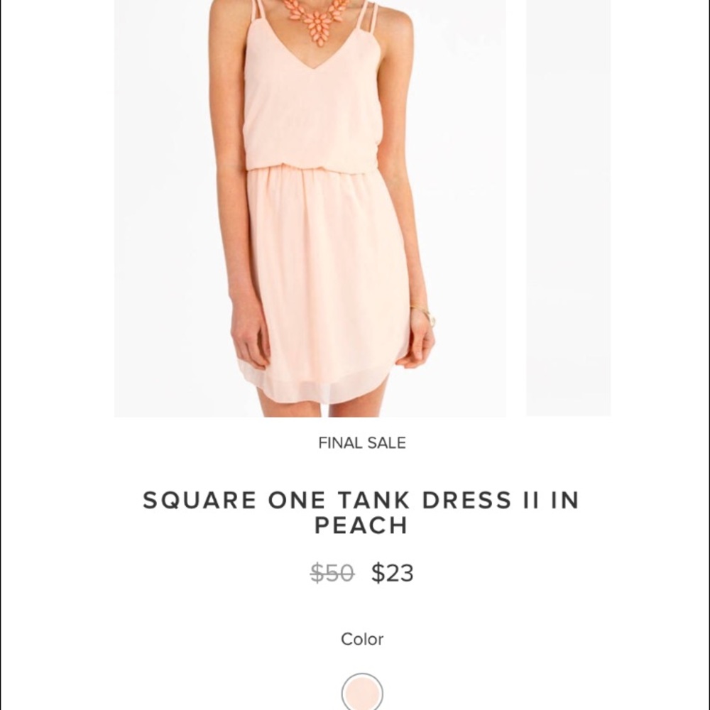 Tobi Square One Tank Dress