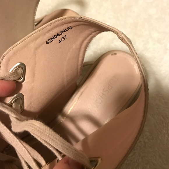 ❗️sold❗️TOPSHOP pink opentoed sandals - Picture 4 of 4