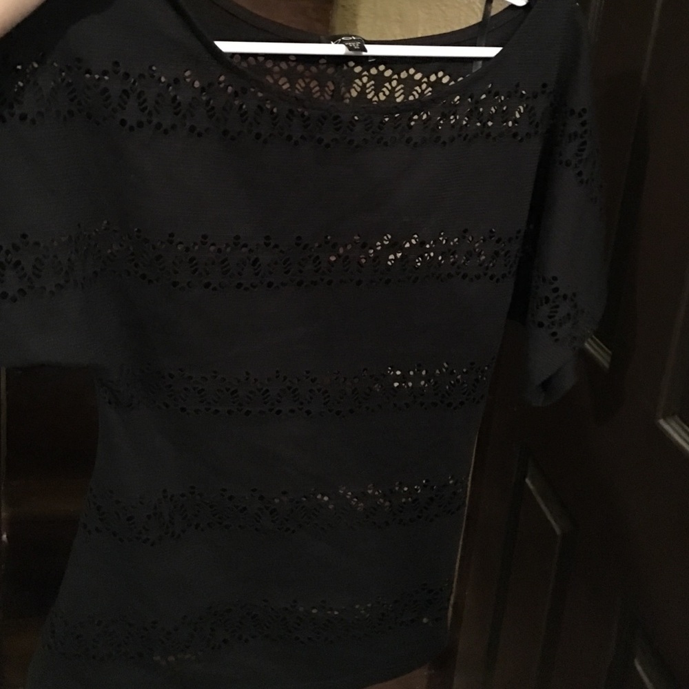 Black BEBE top