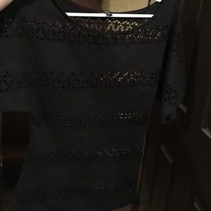 Black BEBE top