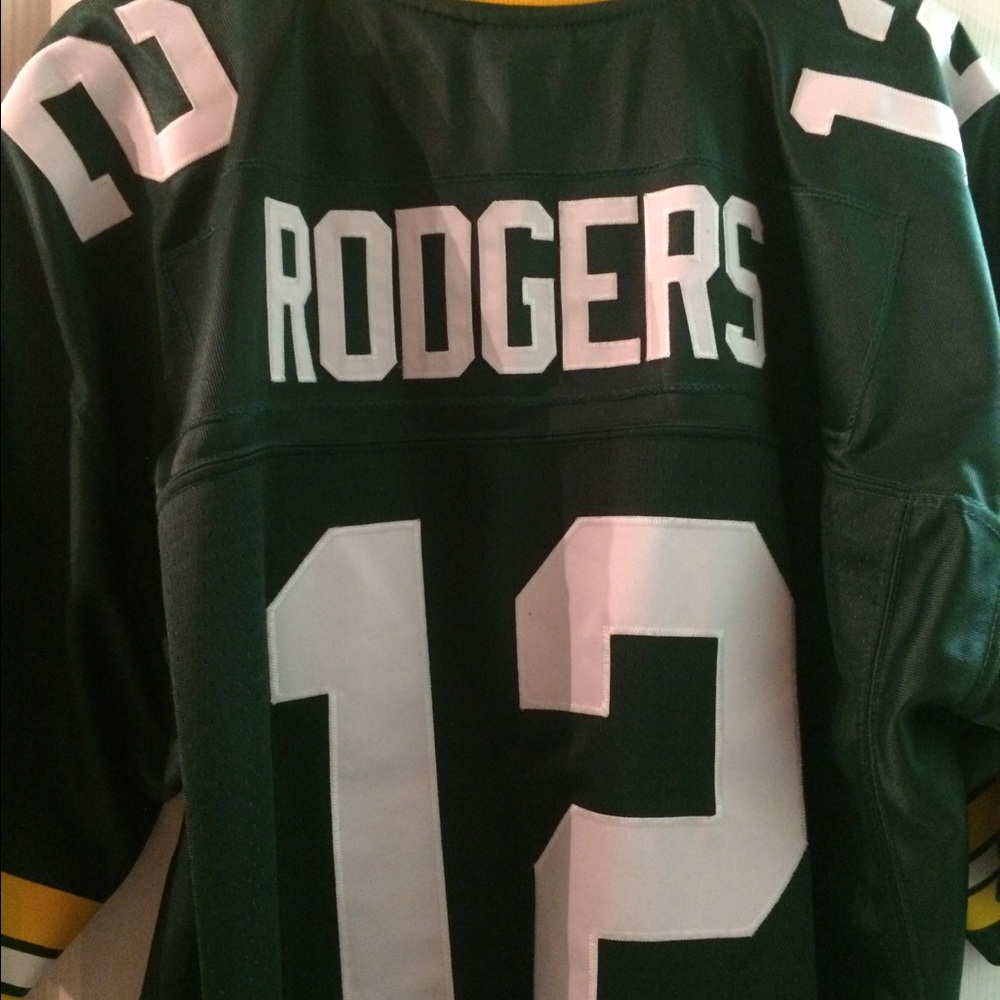 Aaron Rodgers Green Bay packers jersey