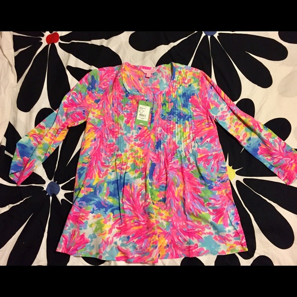 NWT Lilly Pulitzer top blouse - Picture 2 of 2