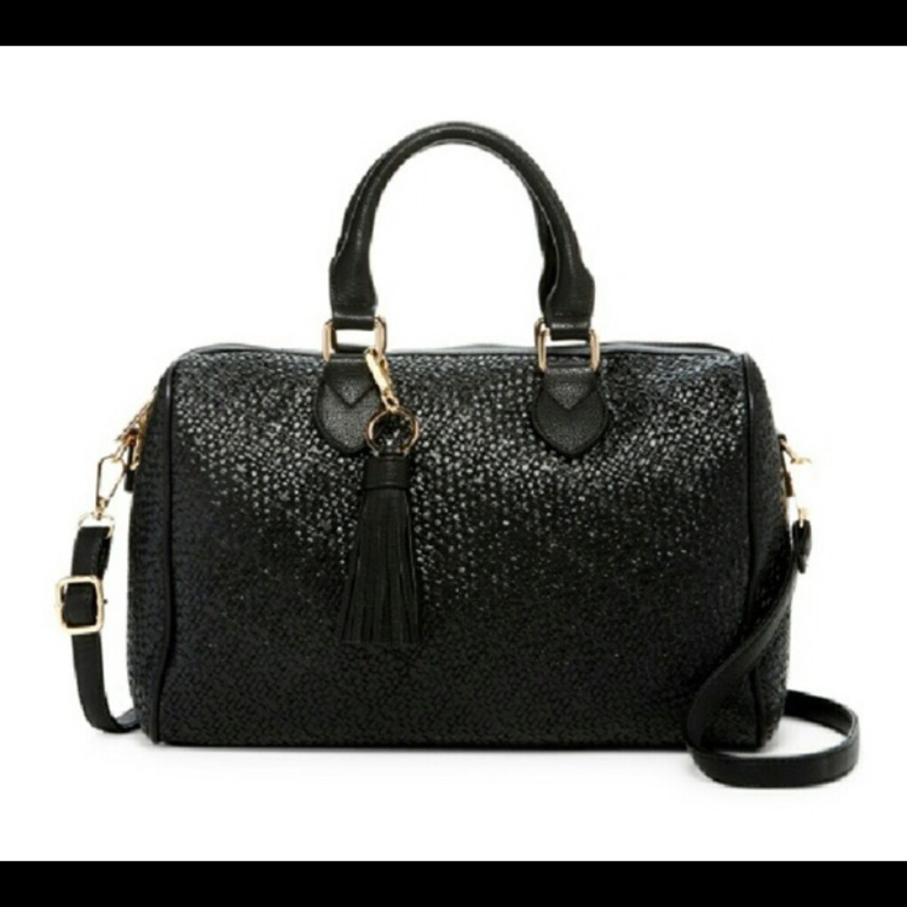 🎉HP🎉 Black satchel purse strap & handles