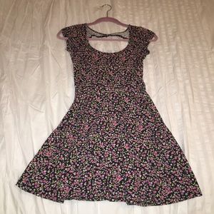 American Eagle outfitters XXS skater dress floral!