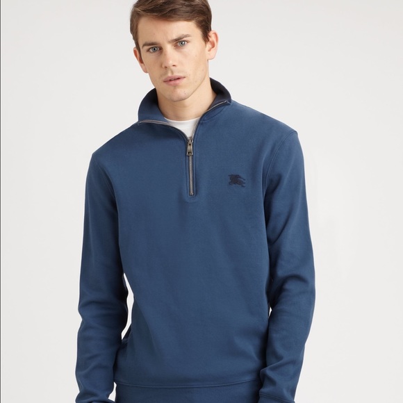 burberry quarter zip pullover