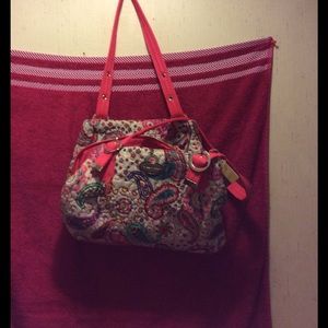 Donna sharp purse and wristlet