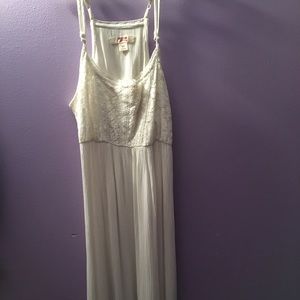 White Target maxi dress