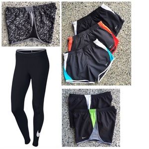 •RESERVED•Nike Bundle - 6 Shorts, 1 Leggings