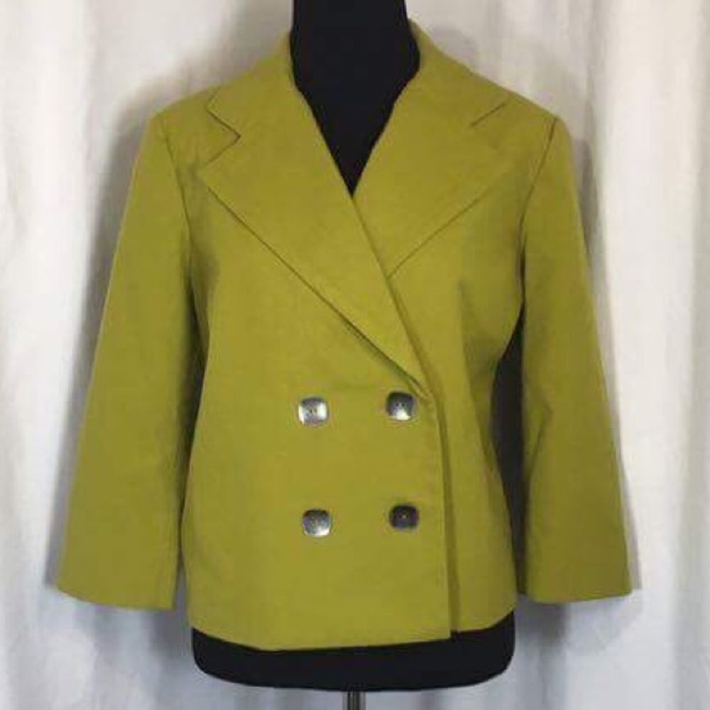 New York & Company Cropped Peacoat