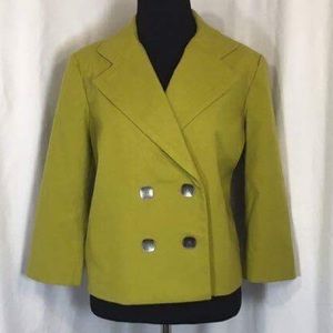New York & Company Cropped Peacoat