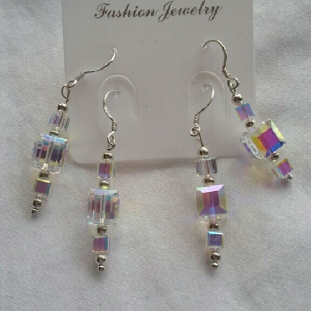 Sterlingsilver, with swarovski crystals