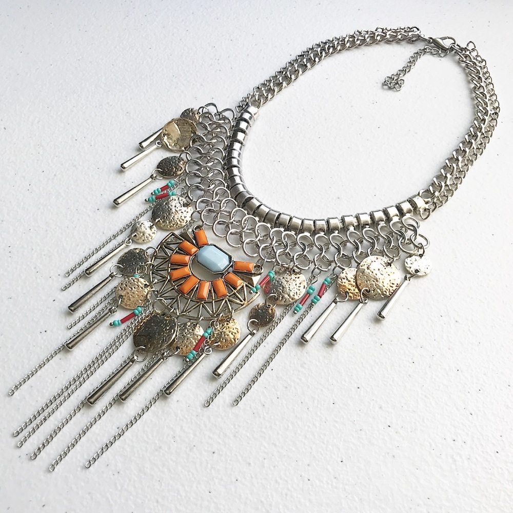 Bohemian style necklace! - Picture 5 of 6