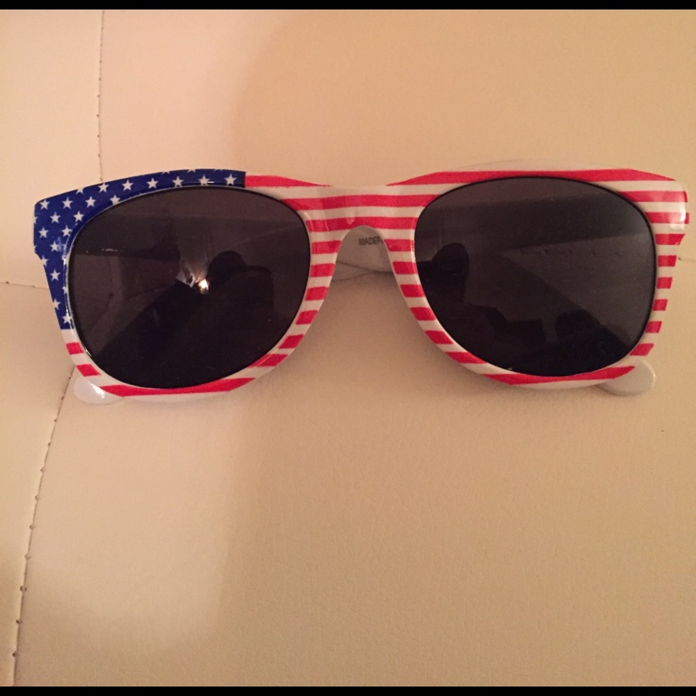 American flag inspired sunglasses