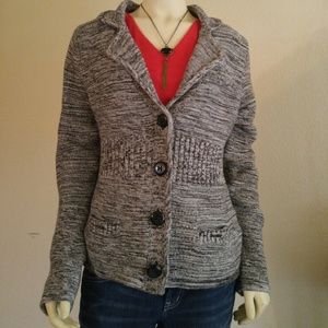 Apt 9 button up sweater