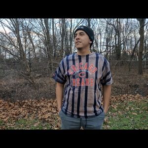 🌹Acid wash Chicago's bears handmade