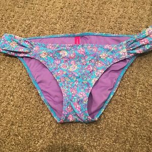 Victoria's Secret Floral Bikini Bottom Medium