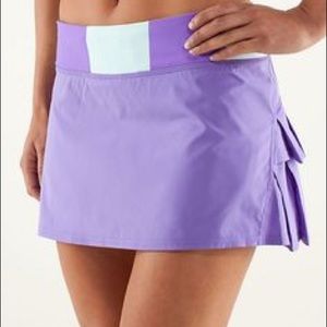 Purple Lululemon Tennis Skirt