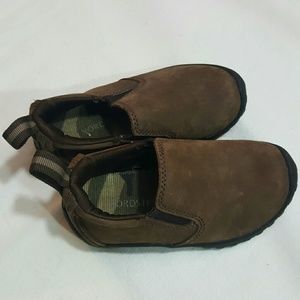 Nordstrom Brand Nubuck Slip On US size 7.5 M Brown