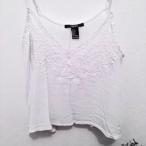 Super cute F21 crochet pattern crop tank top S