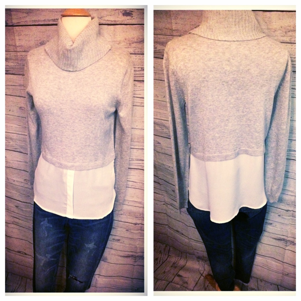 Grey sweater! NEW with tags!