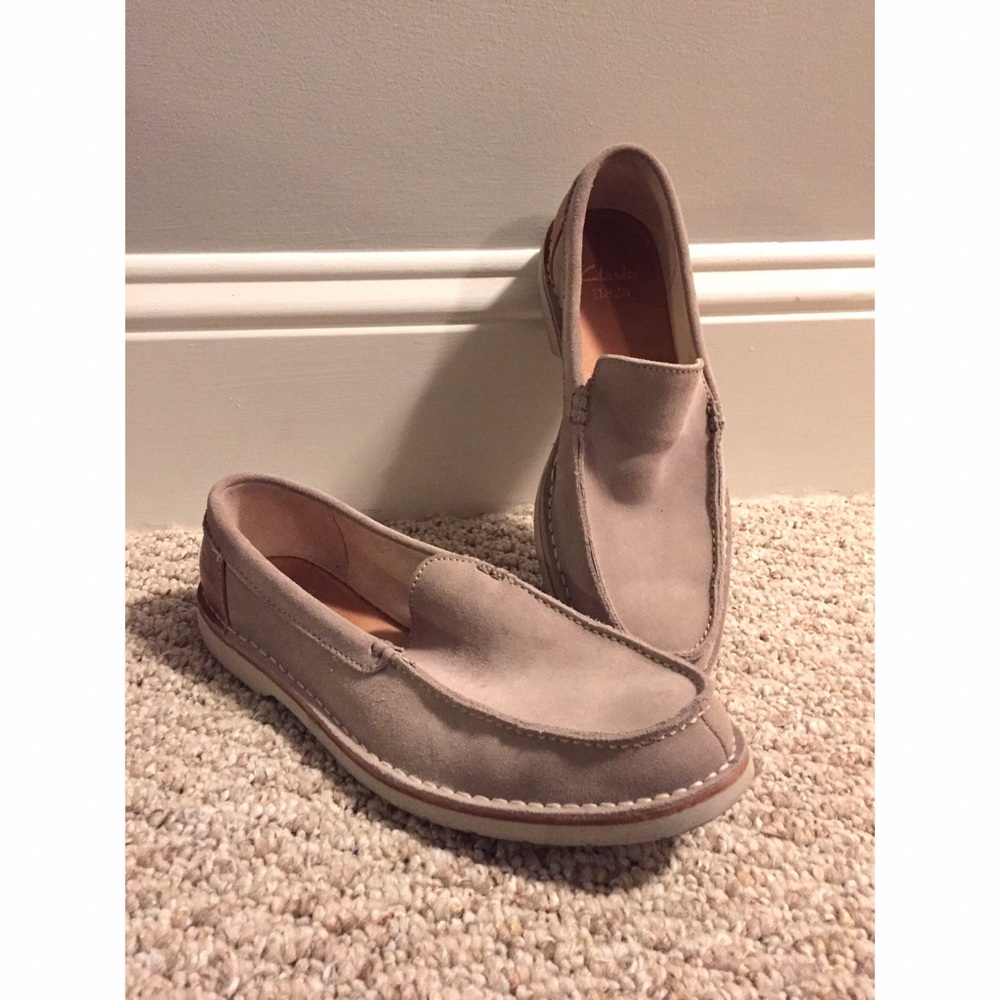 Clarks Suede Shoes