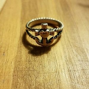 James Avery Faith Hope and Love Twisted Rope Ring